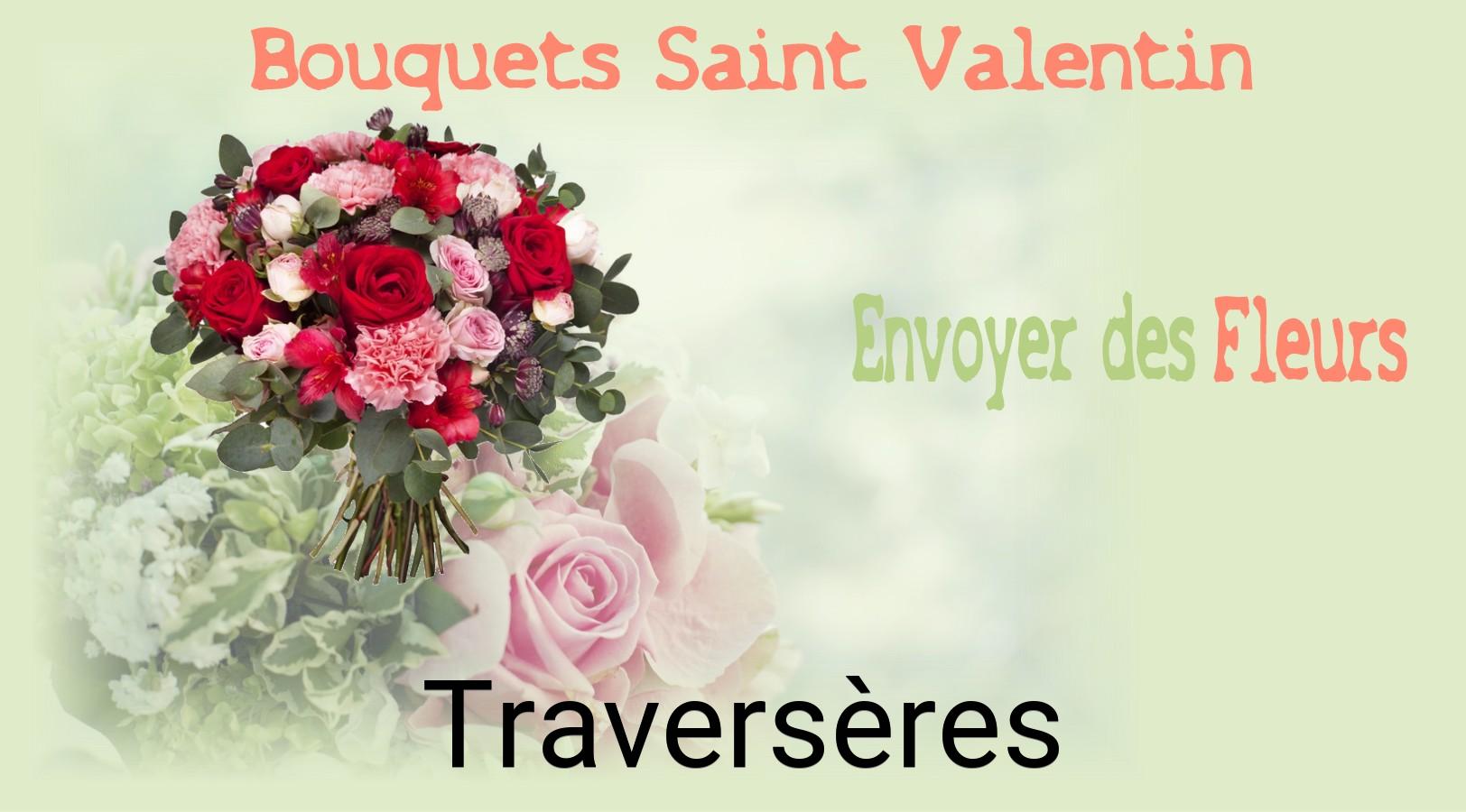Roses de Saint-Valentin livrées à Traversères